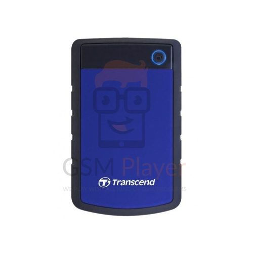 Transcend External Hard Drive 3.0 - 4TB - Usb 25H3 - Navy Blue