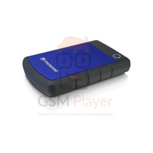 Transcend External Hard Drive 3.0 - 2TB - Usb 25H3 - Navy Blue