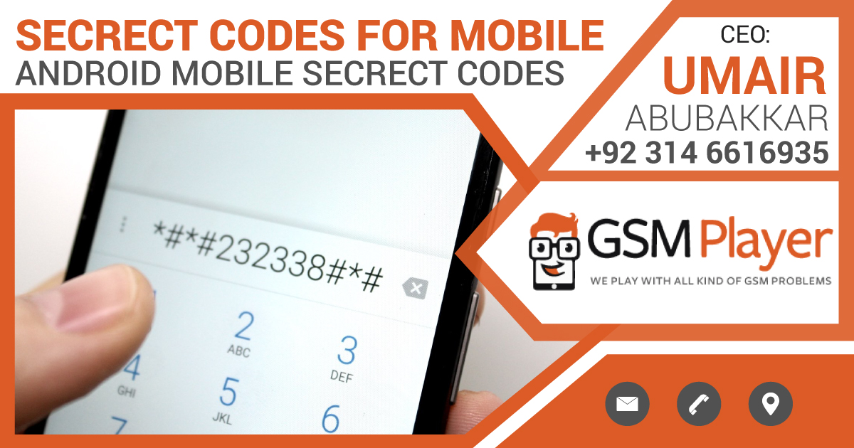 Secret Codes for Android Mobile Phones