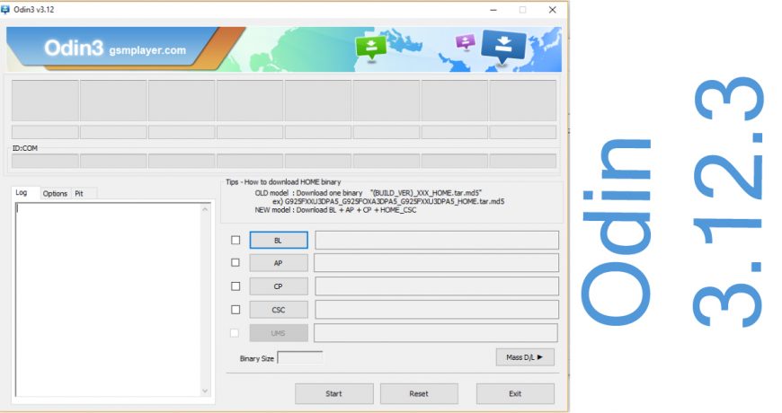 Samsung Odin Flash Tool V3.12.3 Latest Version