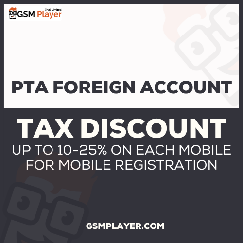 PTA DIRBS ACCOUNT
