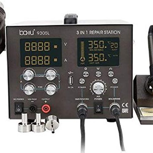 Baku BA-9305L 3 in One Rework Station & Switching DC Power Supply