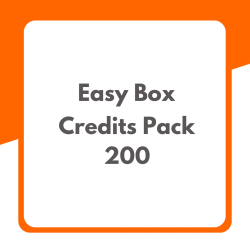 Easy Box Credits Pack 200