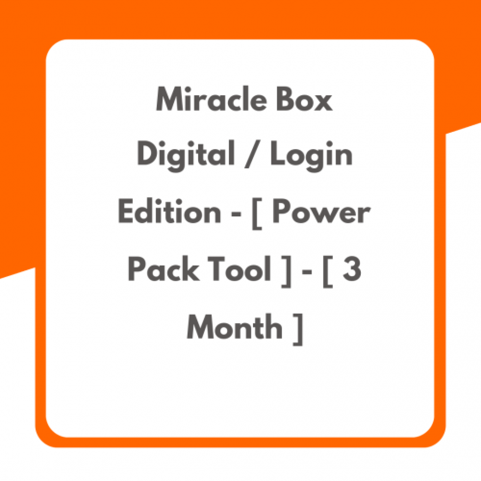 Miracle Box Digital / Login Edition - [ Power Pack Tool ] - [ 3 Month ...