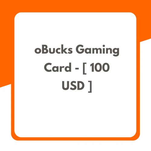 oBucks Gaming Card – [ 100 USD ]