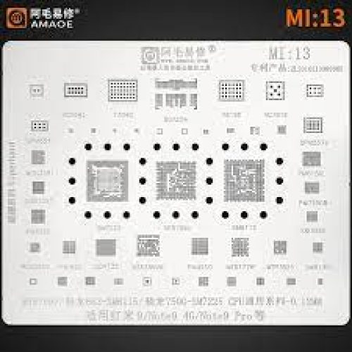 Amaoe Mi13 BGA Reballing Stencil