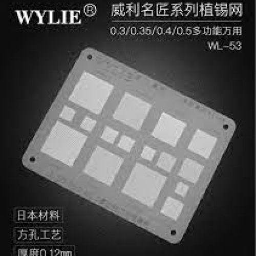 WL-53 Multi Function Versatile Universal BGA Stencil