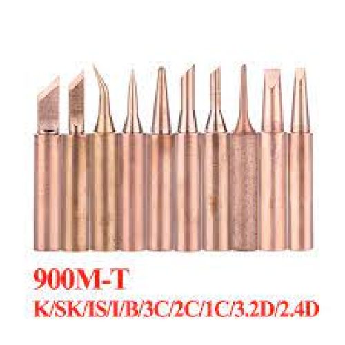 900M-T 936 Series Pure Copper Soldering Iron Tip â€“ 10pcs