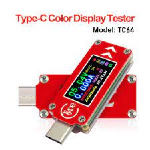 TC64 USB Type-C Power Voltage Current Meter Tester Multi meter