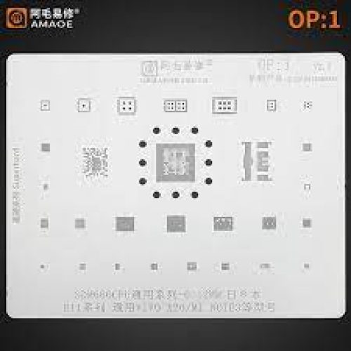 OPPO OP1 AMAOE Stencil