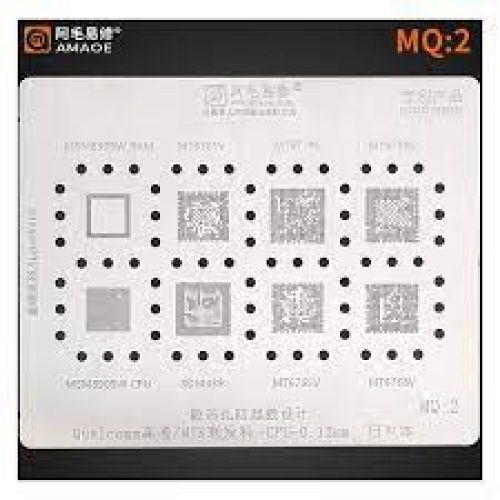 Qualcomm/MTK CPU MQ2 Stencil AMAOE