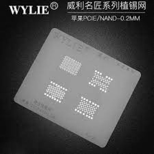 WYLIE Silver Stencil iPhone PCIE/NAND