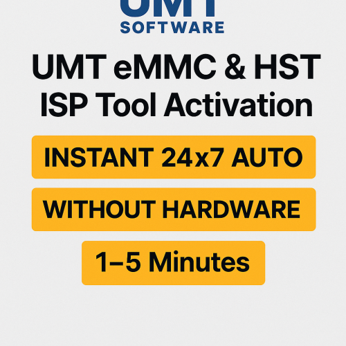 UMT Emmc & HST ISP Tool Activation – [ INSTANT 24X7 AUTO ] – [ Without Hardware ]