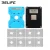 RELIFE RL-601M 8 in 1 Universal CPU Reballing Stencil Platform For iPhone 6-13/13 Pro Max IC Chip Planting Tin Template Fixture