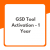 GSD Tool Activation
  – [ 1 Year Activation ] – [ Digital Activation ]